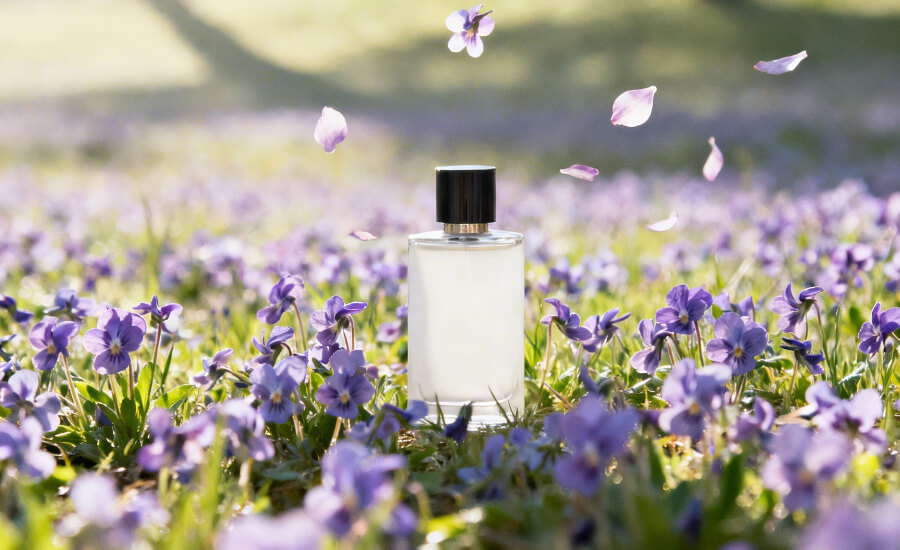 Parfums mit Veilchenduft